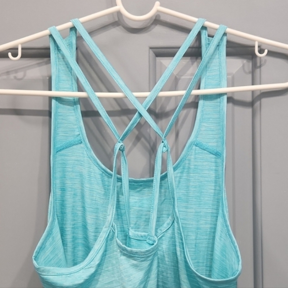 NWOT Jockey Blue Strappy Tank Top Medium